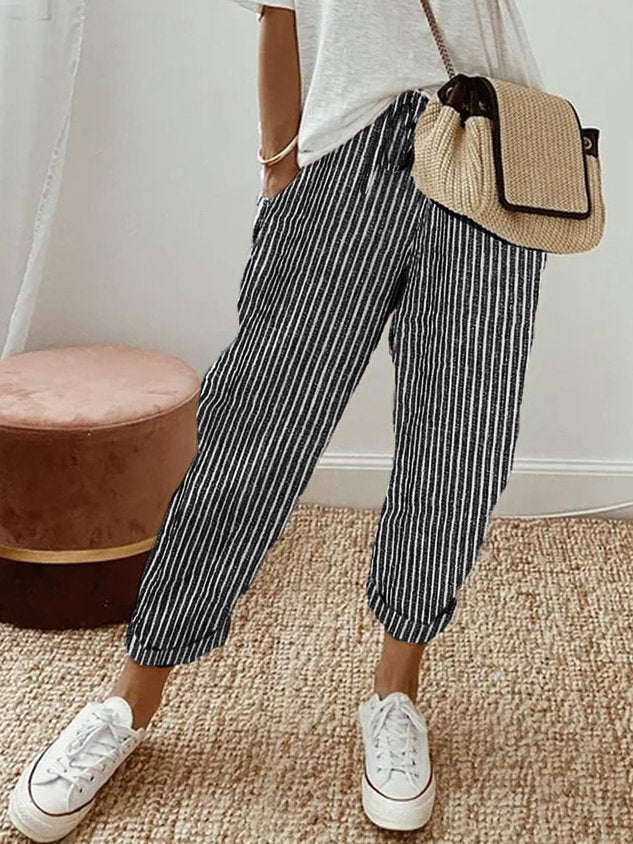 Martha | Luftige Sommerhose mit geradem Bein