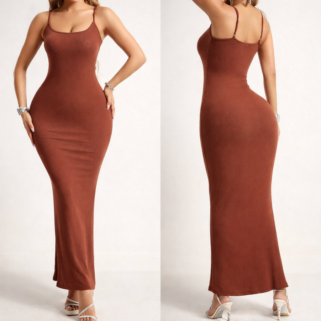 FRESH LABEL | Kleid mit Integriertem Sculpting Body