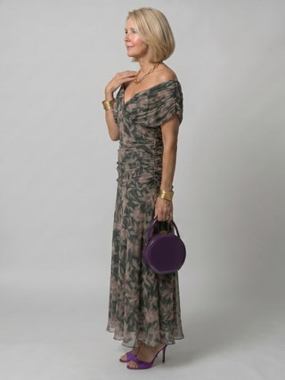 Calen | Elegantes Off-Shoulder-Midikleid