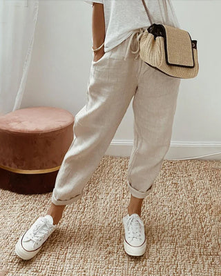 Martha | Luftige Sommerhose mit geradem Bein