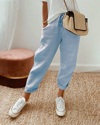 Martha | Luftige Sommerhose mit geradem Bein