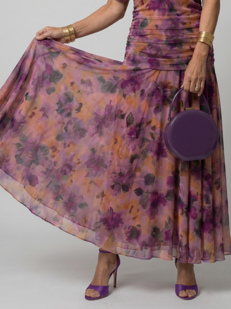Calen | Elegantes Off-Shoulder-Midikleid