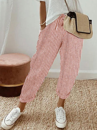Martha | Luftige Sommerhose mit geradem Bein