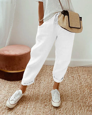 Martha | Luftige Sommerhose mit geradem Bein