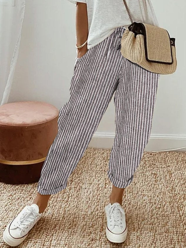 Martha | Luftige Sommerhose mit geradem Bein