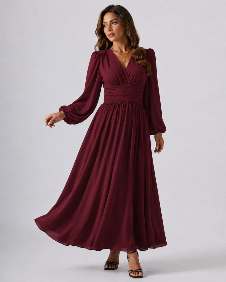 Haus Albrecht – Emilia Elegantes Maxikleid