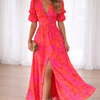 Haus Albrecht – Luisa Maxikleid mit Puffärmeln