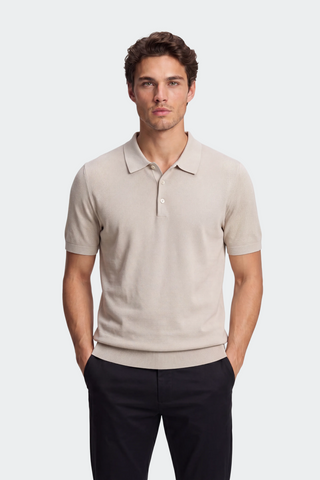 Haus Albrecht – Friedrich Seiden-Poloshirt