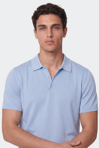 Haus Albrecht – Friedrich Seiden-Poloshirt