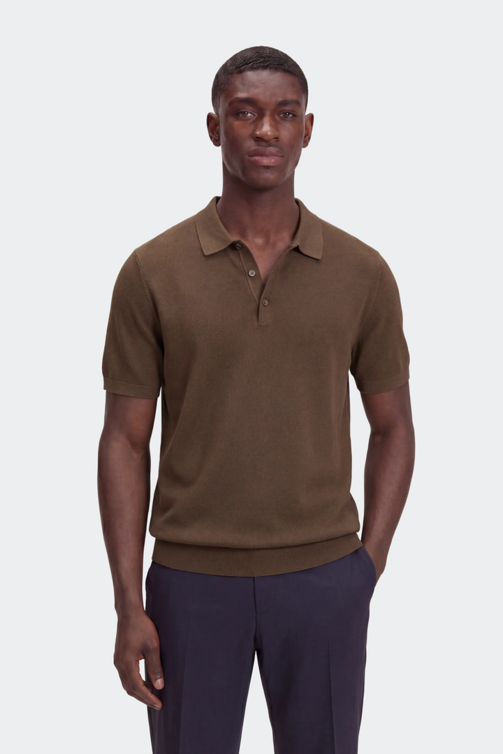 Haus Albrecht – Friedrich Seiden-Poloshirt