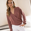 LES CINQ Dusty Pink Oversized Sweater
