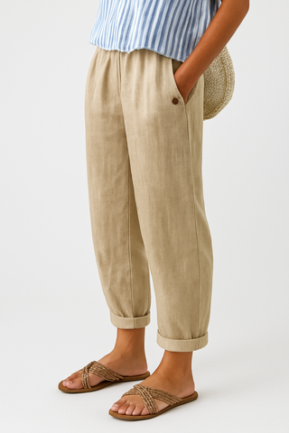 Elara | Bequeme Damenhose mit Seitentaschen