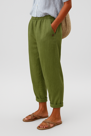 Elara | Bequeme Damenhose mit Seitentaschen