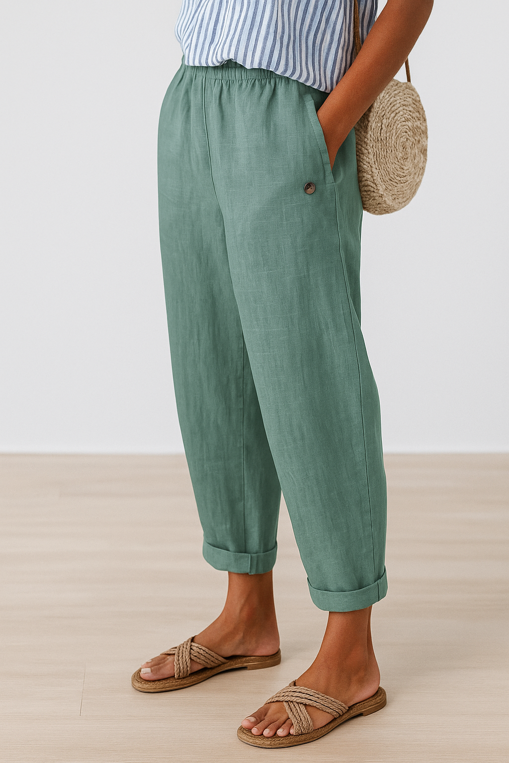 Elara | Bequeme Damenhose mit Seitentaschen