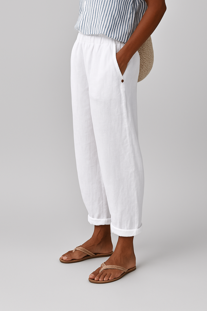 Elara | Bequeme Damenhose mit Seitentaschen