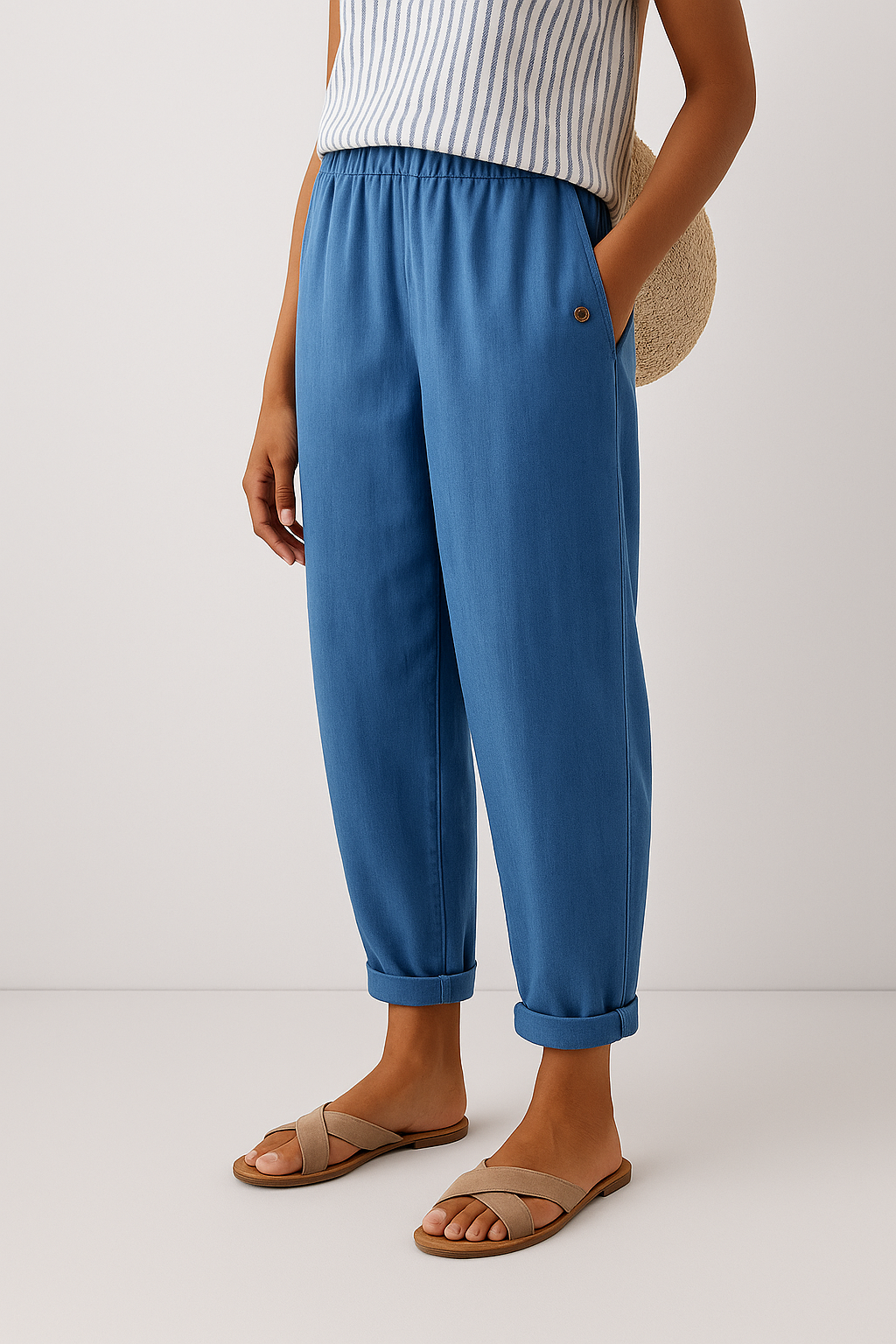 Elara | Bequeme Damenhose mit Seitentaschen