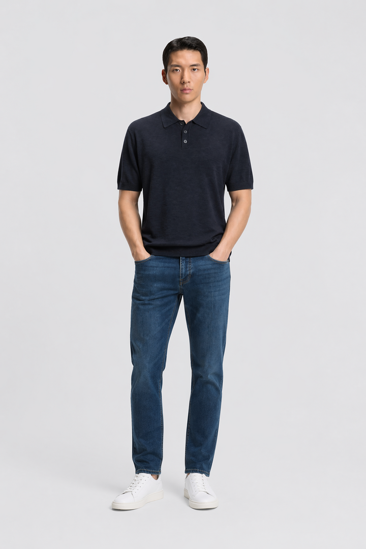 Haus Albrecht – Jakob Leinen-Poloshirt