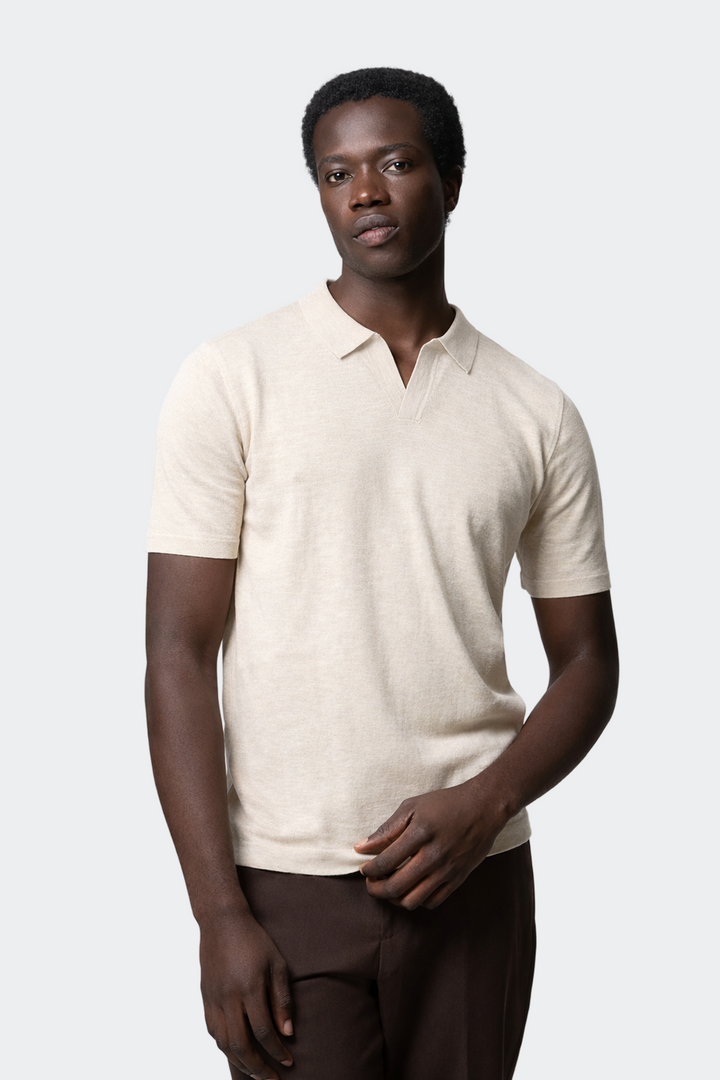 Haus Albrecht – Anton Leinen-Poloshirt