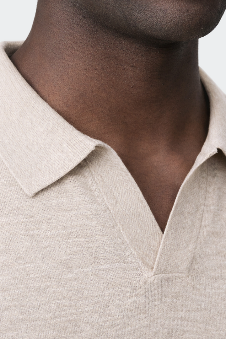 Haus Albrecht – Anton Leinen-Poloshirt