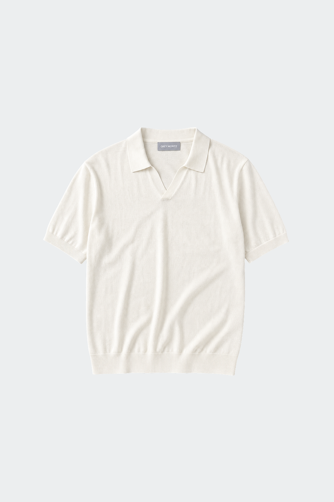 Haus Albrecht – Moritz Poloshirt mit offenem Kragen