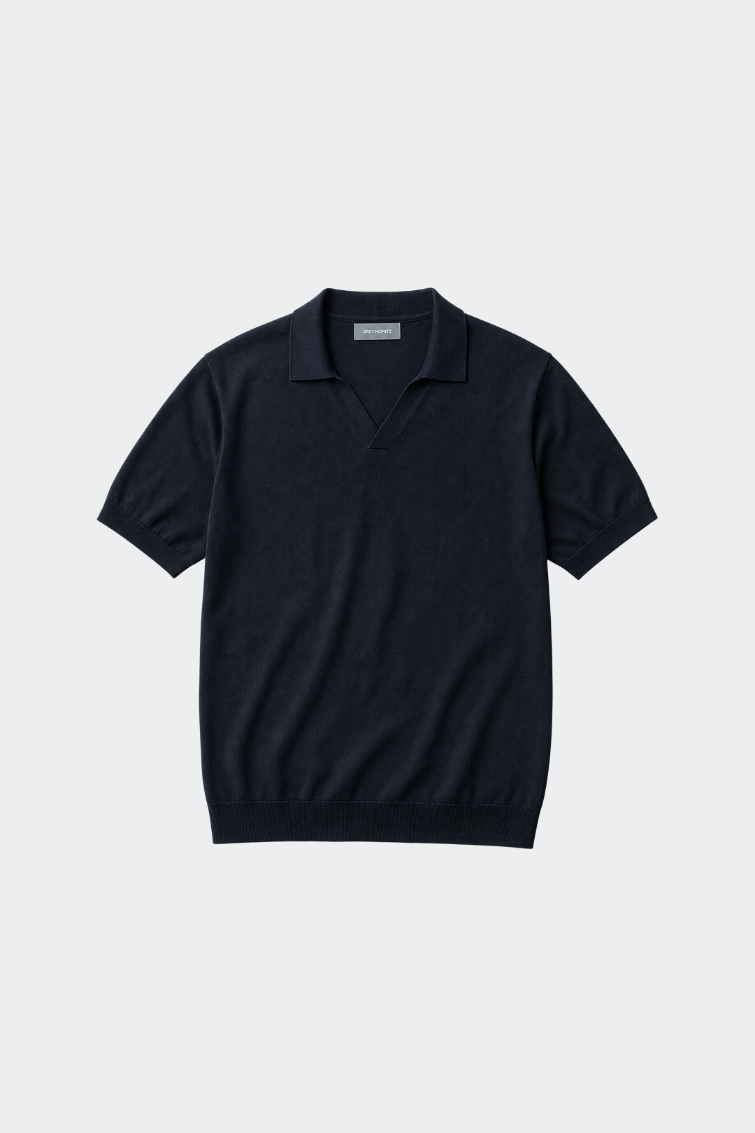 Haus Albrecht – Moritz Poloshirt mit offenem Kragen