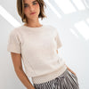 Haus Albrecht – Helena Leinen-Sommerpullover Sand