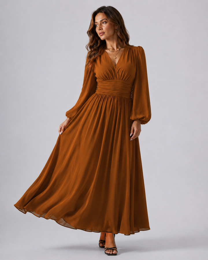 Haus Albrecht – Emilia Elegantes Maxikleid