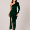 Haus Albrecht – Elena Samt-Bodycon-Kleid