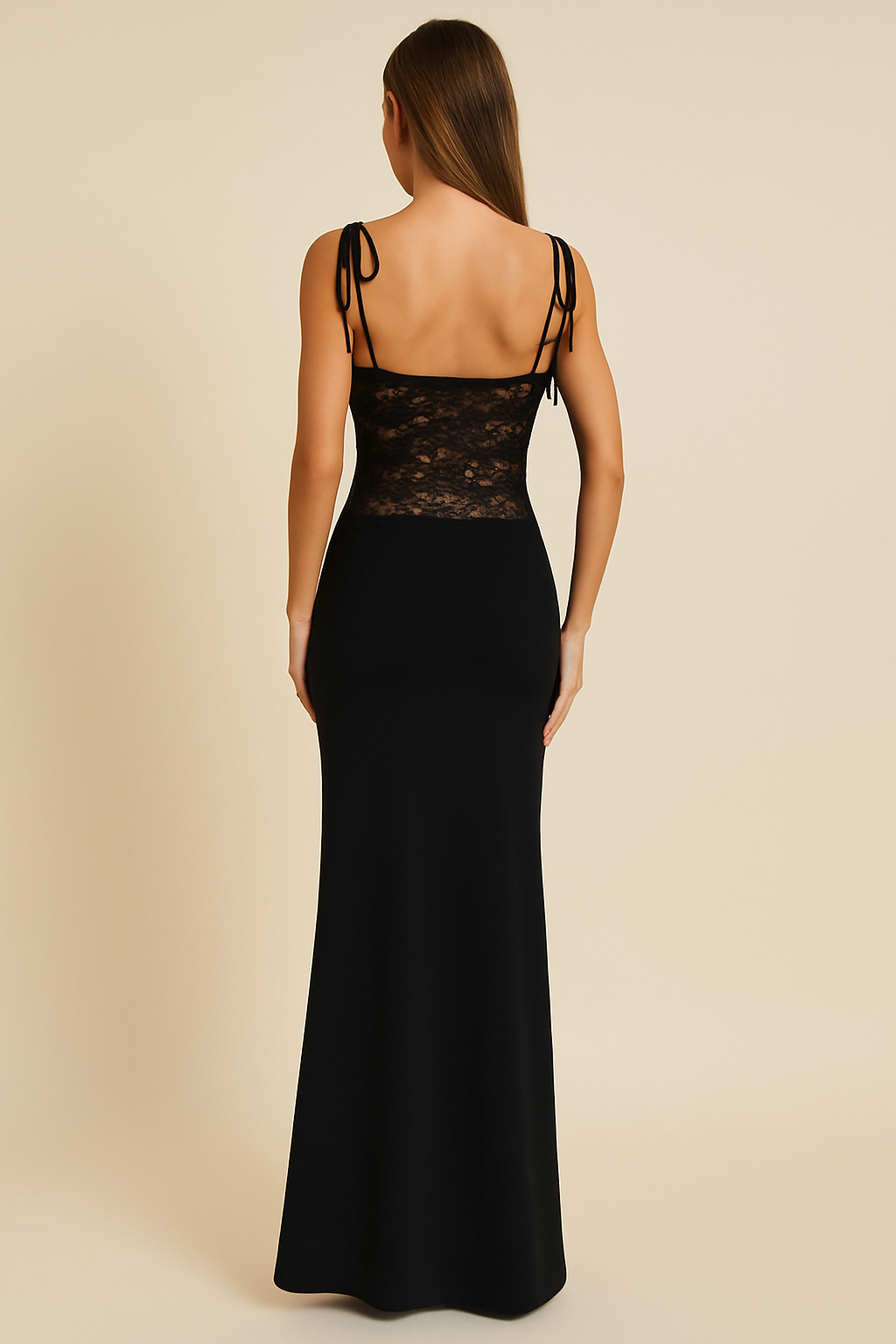 Haus Albrecht – Helene Spitzen-Maxikleid