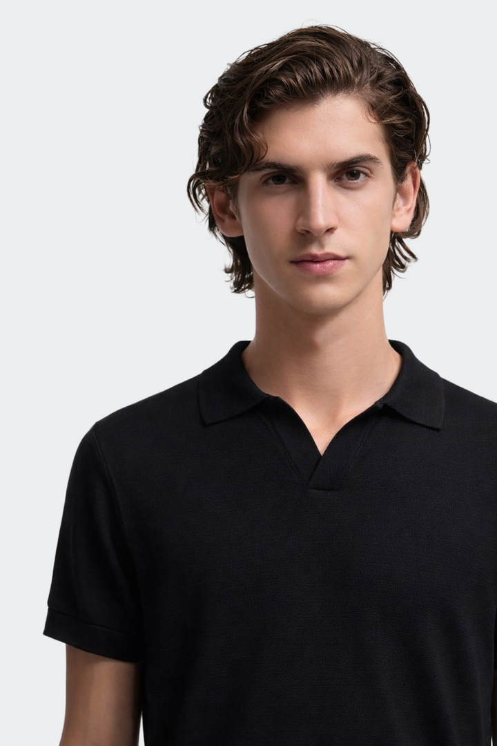 Haus Albrecht – Benedikt Merino-Poloshirt