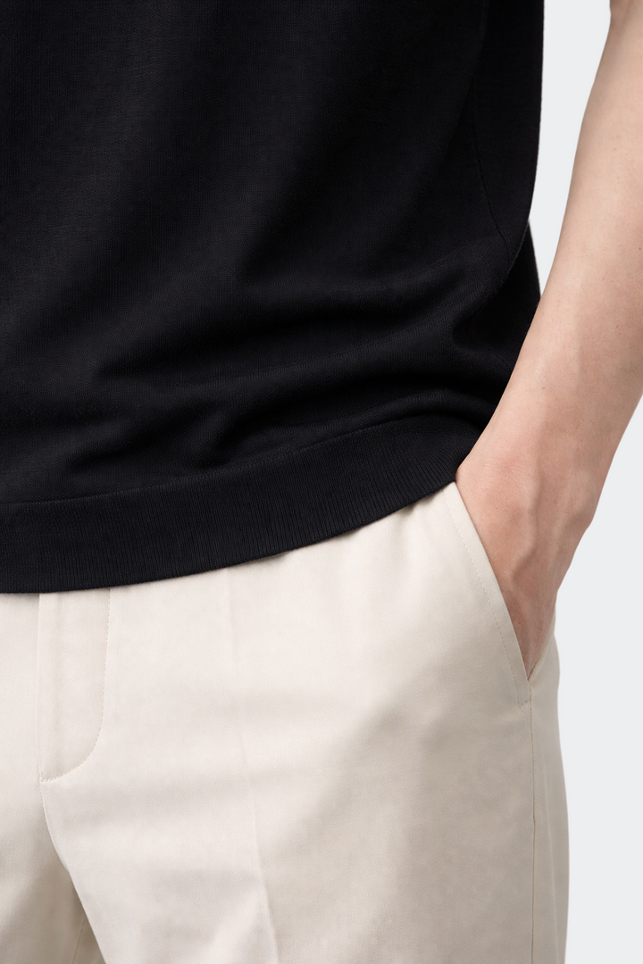 Haus Albrecht – Benedikt Merino-Poloshirt