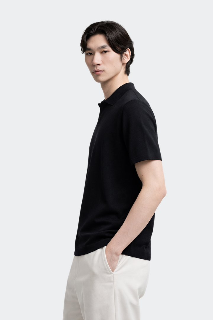 Haus Albrecht – Benedikt Merino-Poloshirt
