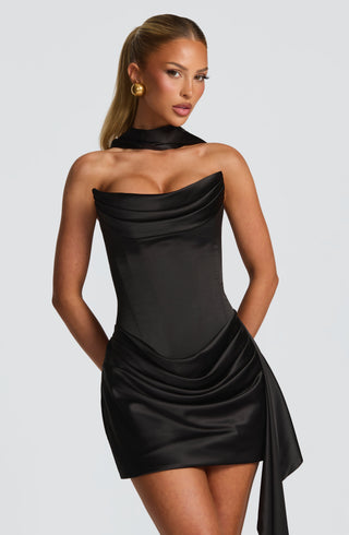 Haus Albrecht – Clara Satin-Minikleid